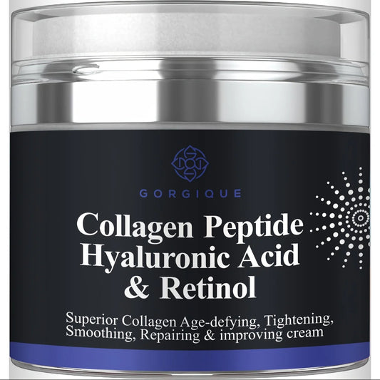 Collagen Peptide Cream Anti-Wrinkle Hyaluronic Acid And Retinol Firming And Tightening Skin Care Face Moisturizer